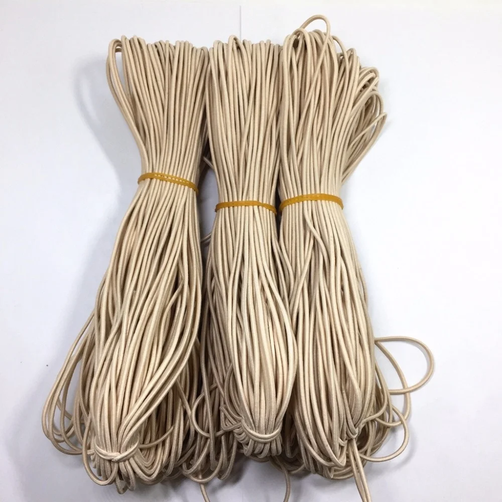 Wholesale multi colored polyester round elastic cord supplier