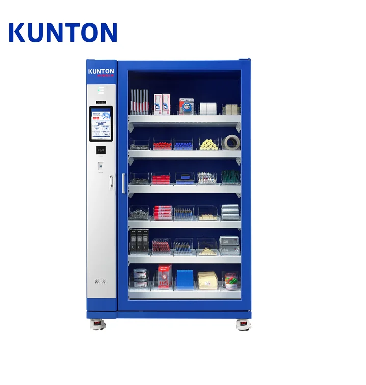 Kunton-Sensor Machine-W60-30-Industrial Интеллектуальный торговый автомат для управления креплениями и канцелярских принадлежностей автоматический