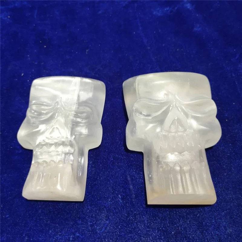 High Quality Spiritual Stone Hand Carved Crystal Crafts Selenite Carving