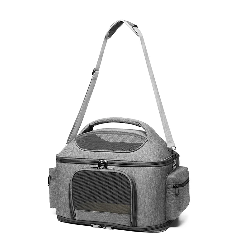 Cat bag go out bag pet handbag go out portable dog bag shoulder messenger cat cage practical travel dog kennel