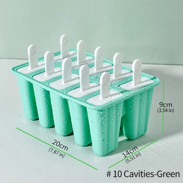 Popsicle Molds Silicone Ice Pop Models Popsicle Models Reusable Easy Release Ice Pop Maker
