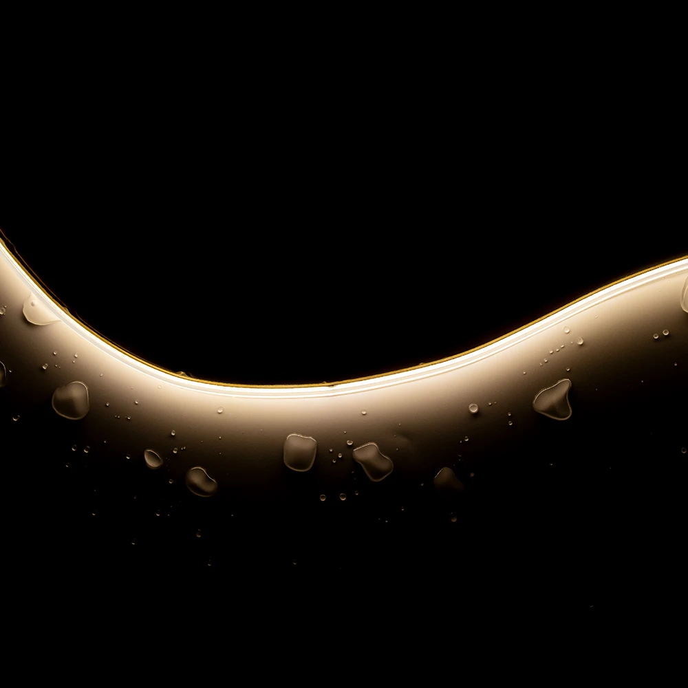 Relight super thin 5mm width 400CHIP 6000K white color DC 12V 24V 7.2W high CRI Ra90 flexible COB led strip light