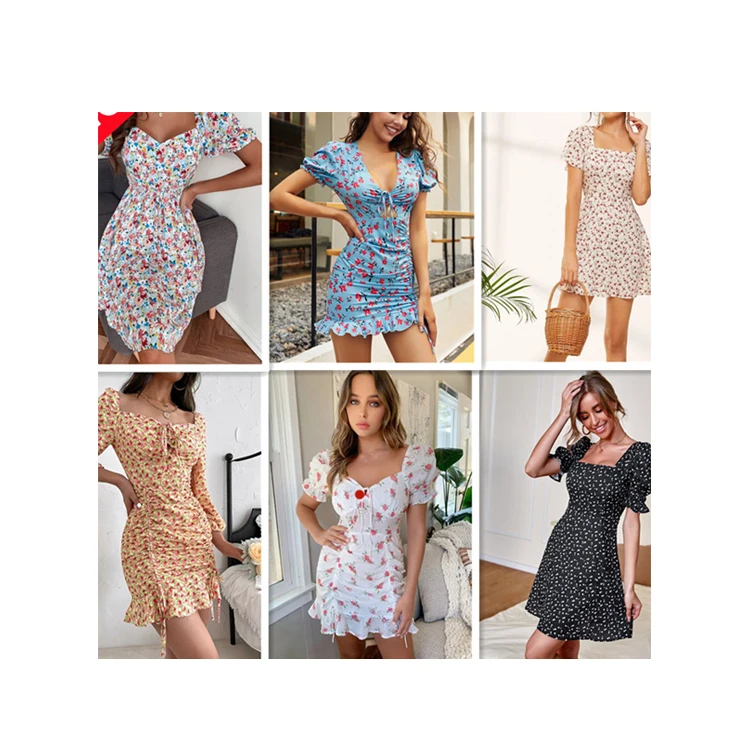Shein Wholesale Supplier Clothing Shipping Assorted Dress Bulk Bales Free Clothes Shop Casual Shein Dresses