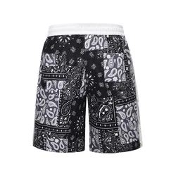 L101#  FOG ESSENTIALS ICON Summer Men Pants Cargo Short Twill Cotton Multi-pocket  Waist Paisley & Tribal Shorts