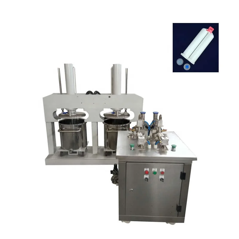 50ml Dental  Silicone Impression material Dual Cartridge Filling Machine