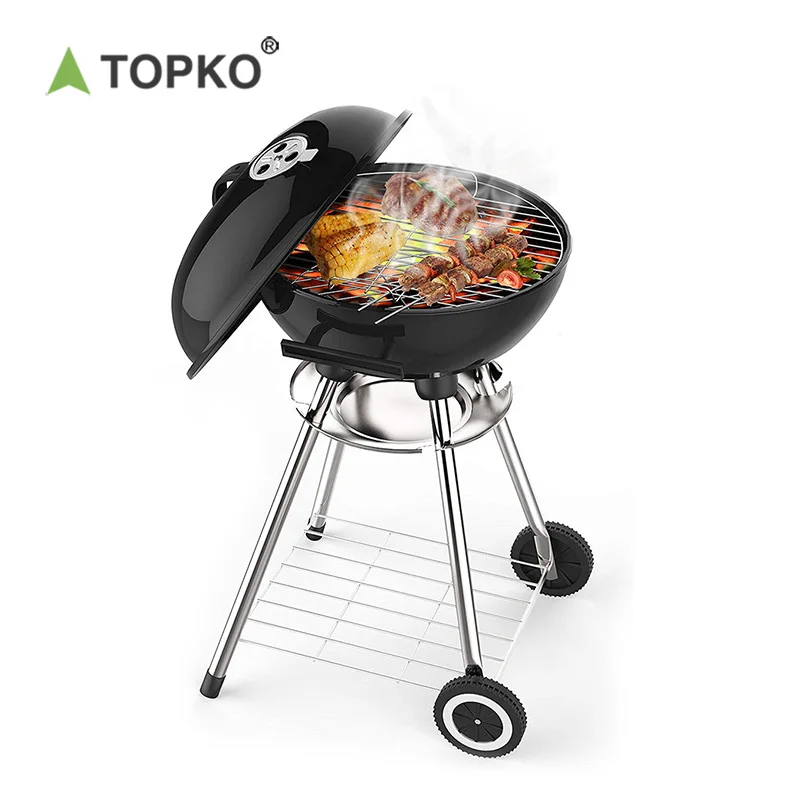Многофункциональный гриль TOPKO с крышкой для плиты европейский и американский портативный из нержавеющей стали отдыха на открытом