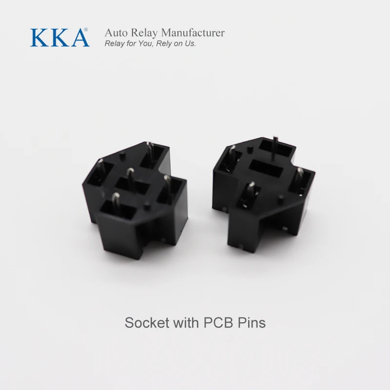 4Pin/5PIN Relay Socket for 40A JD Series Auto Relay - Lego Type Socket with Connectors Kit/ with 14+16 AWG Wires/ PCB