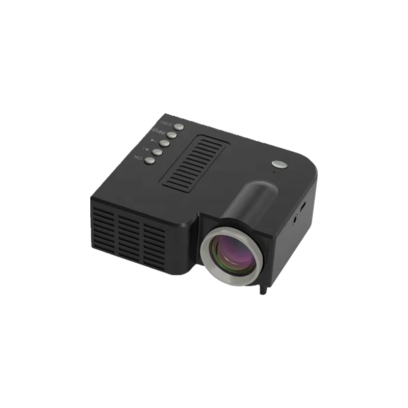 
2021 UNIC UC28CH LCD mini Portable Projector cheapest Pico Projectors for Kids Home Education & Gift Support 1080P HD projector 