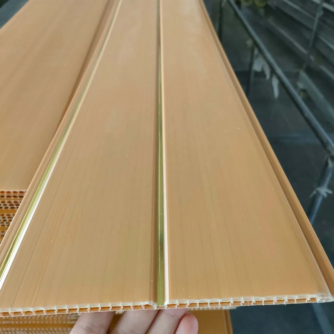 Hot Selling Common Foundation in Concave Style Pvc Panel Ceiling for Wall Decoration