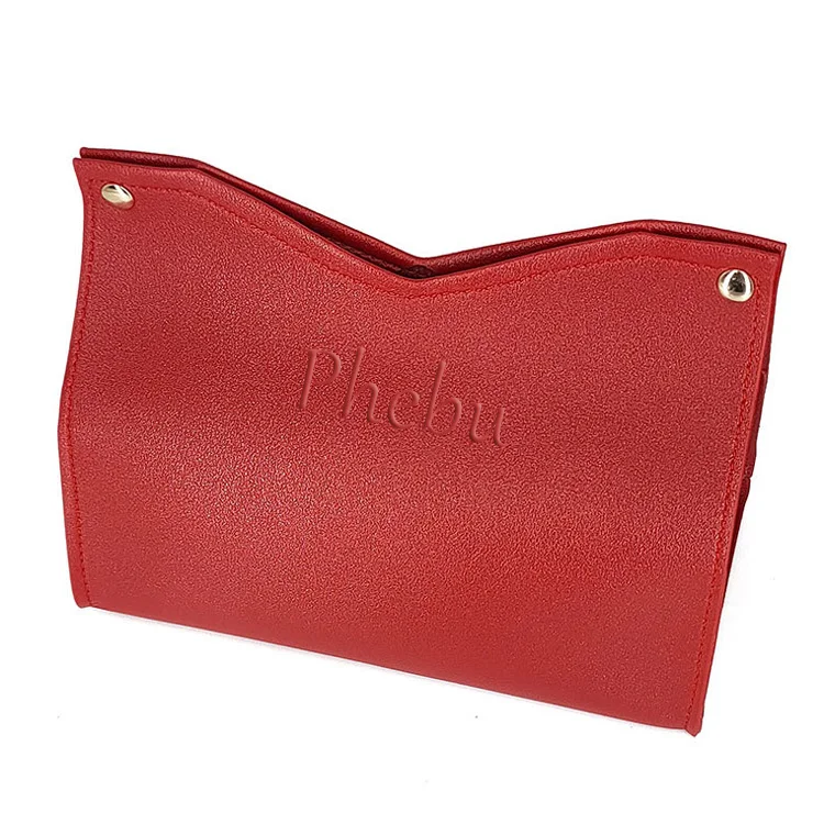 Tissue Box Holder Waterproof Napkin Paper Tissue Case Toilet Paper Dispenser Box Holder Storage Bag