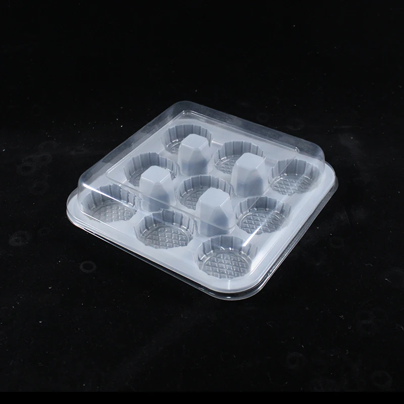 
 Одноразовый пластиковый раскладной ПВХ блистер, упаковочная коробка, прозрачный шоколадный блистер  