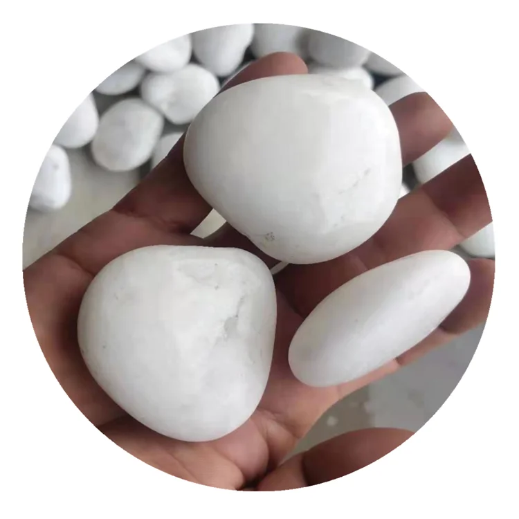 Factory Custom 3-5cm 5-8cm natural river beach pebble and cobble stone polished river stones for Landscape garden decoration