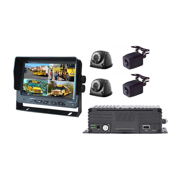 High Quality 4ch mdvr 4g 3g gps wifi G-sensor