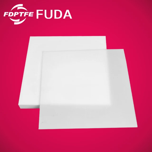 FUDA 600*600mm 1000*1000mm black esd PTFE peek plastic sheet