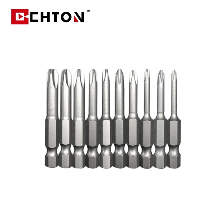 50 MM 65MM 100MM 150MM 200MM Bit Set Impact Magnetic Phillips Ph0 Ph1 Ph2 Ph3 S2 Precision Taiwan Singer Head Screwdriver Bits