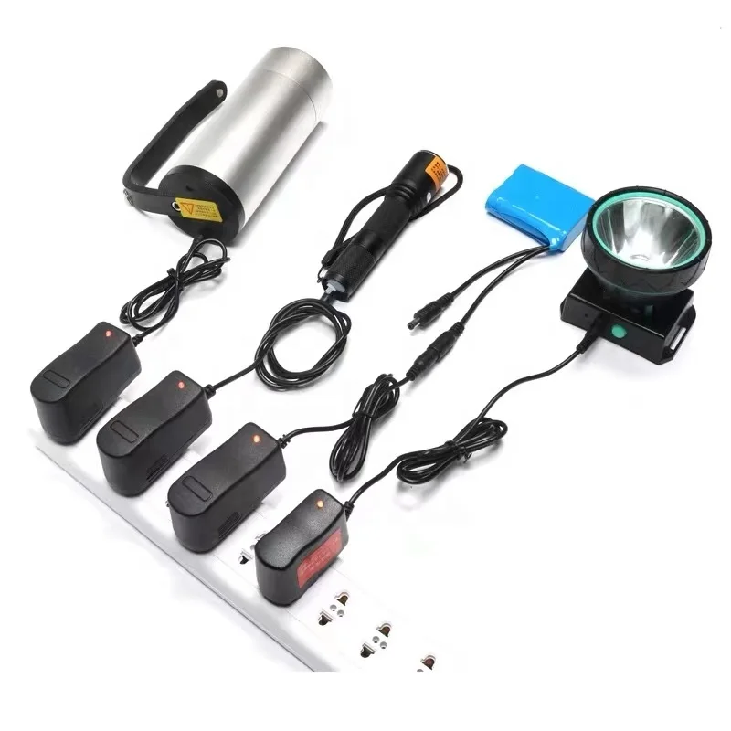 High Quality 3.7v 4.2v lithium ion battery 4.2V 500MA  Li-ion Charger for LED headlight flashlight charger