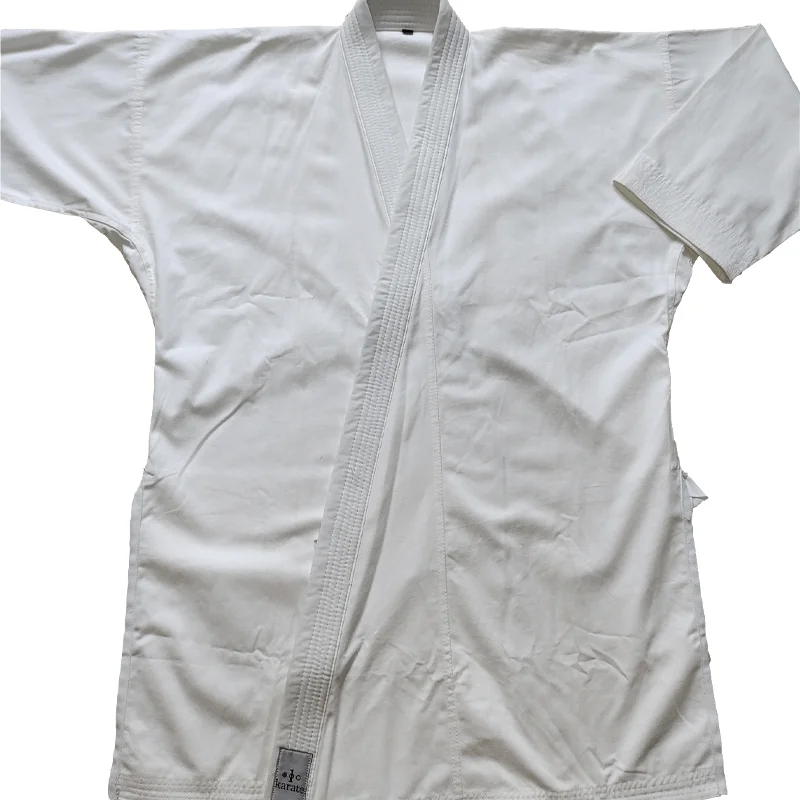 Образец бесплатная доставка одежда для каратэ Woosung wkf с вышивкой на заказ униформа arawaza gi продажи