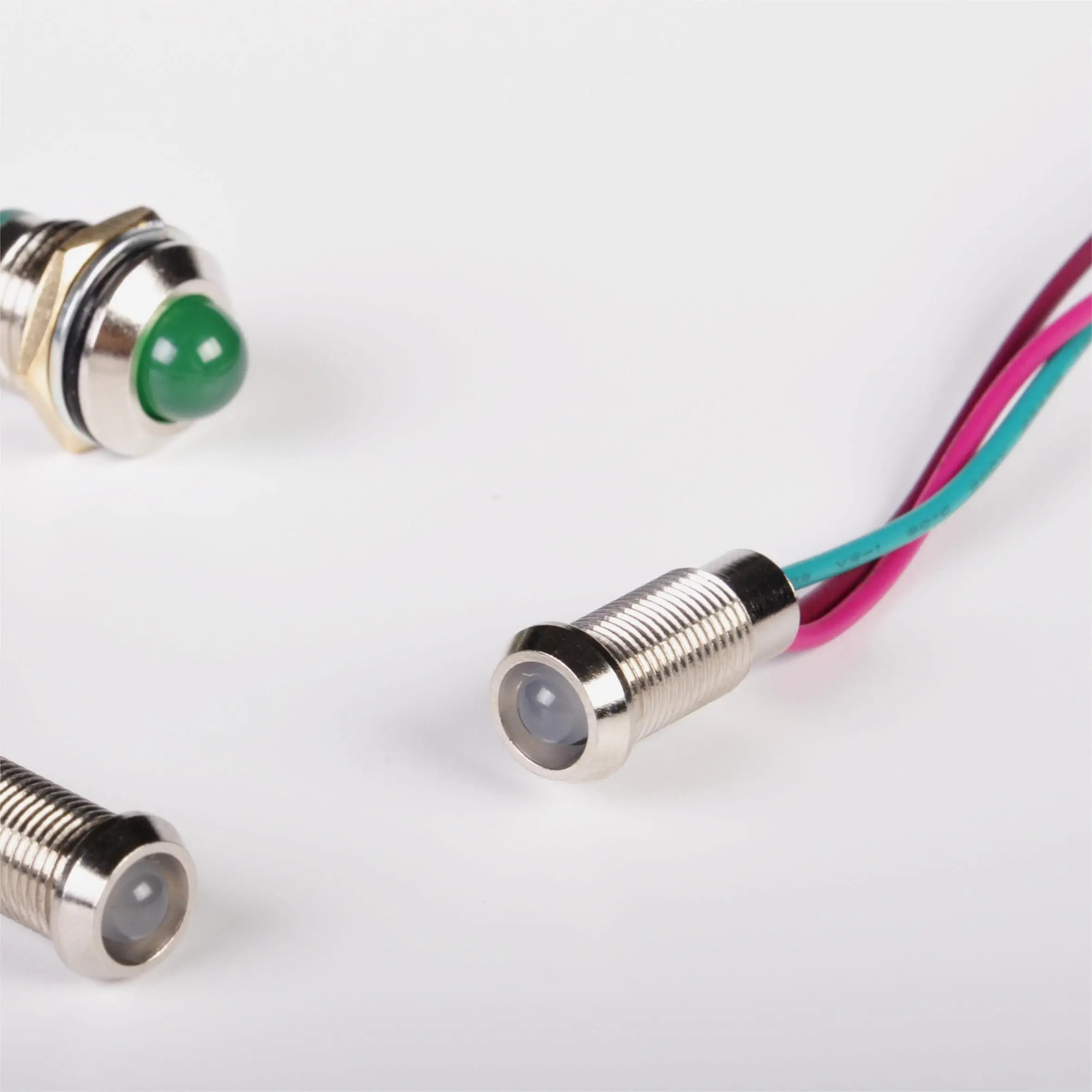 Wholesale high quality 6mm mini size waterproof control panel with LED indicator installed