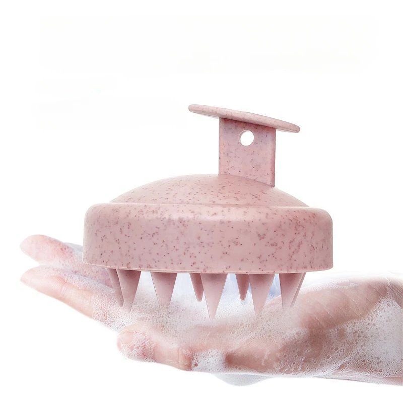 Силиконовая щетка для мытья головы