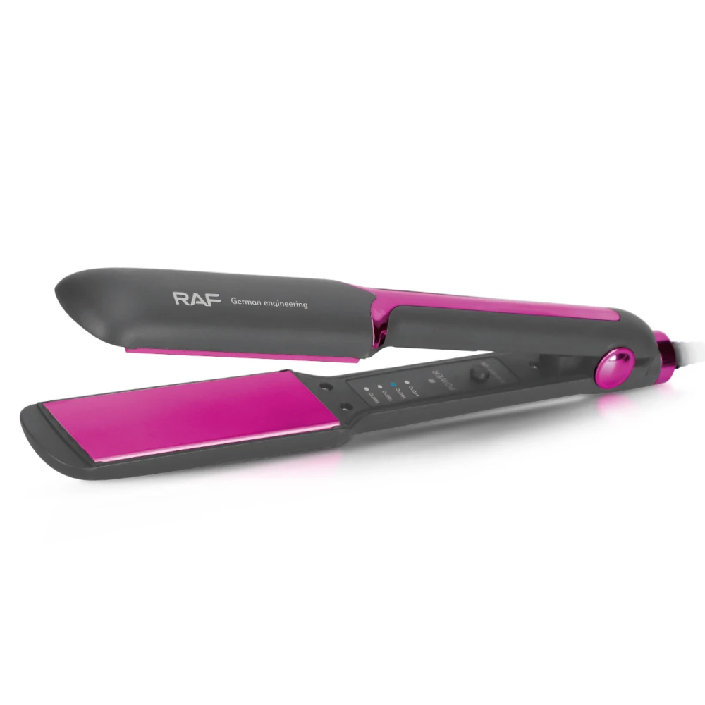 Electric hair straightener comb  45w digital temperature control  reduce hair damage  ceramic coating