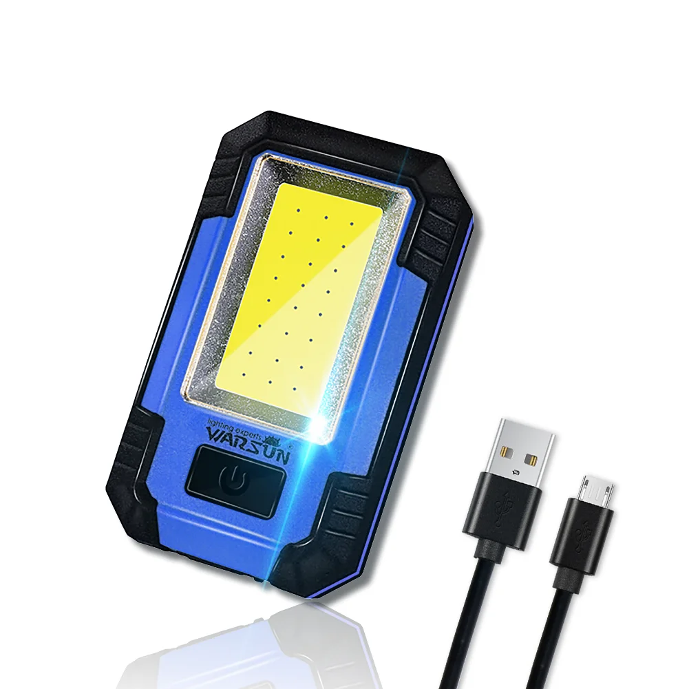 Warsun Y36B  1200 lumen Mechanic  COB Rechargeable Magnetic Camp Led Portable Work Light With Magnet