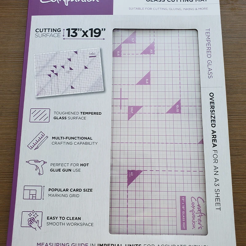Custom Office Supplies Tempered Glass Cutting Mat