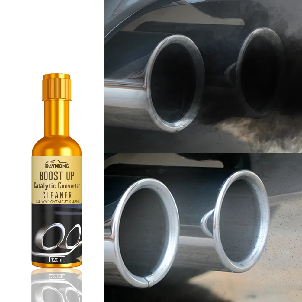 Car Three-way Catalytic Cleaner Auto Catalytic Converter Cleaning Agent Universal Gasoline Car Catalyst Engine Booster Cleaner