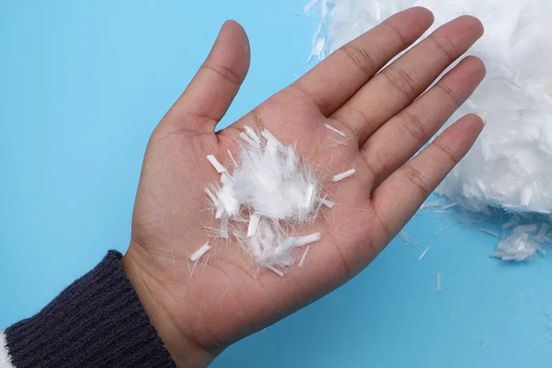 
High Strength Concrete Building and Construction Material Short-Cut Polypropylene Fiber PP Fiber Polypropylene Staple Fiber 