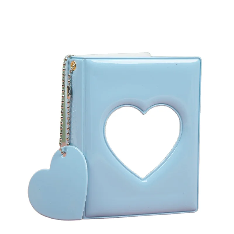 3inch Solid Color photocard holder Korea binder Photo Album 32 Pockets binder album Idol Star Chasing instax Collect Book