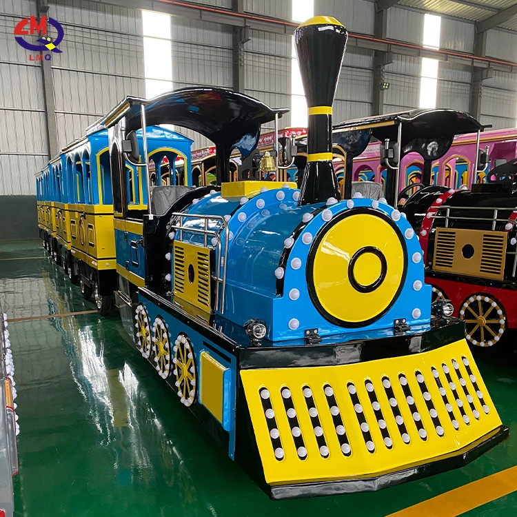 Amusement Park Kids Electric Trackless Train Kids Mall Train for Sale