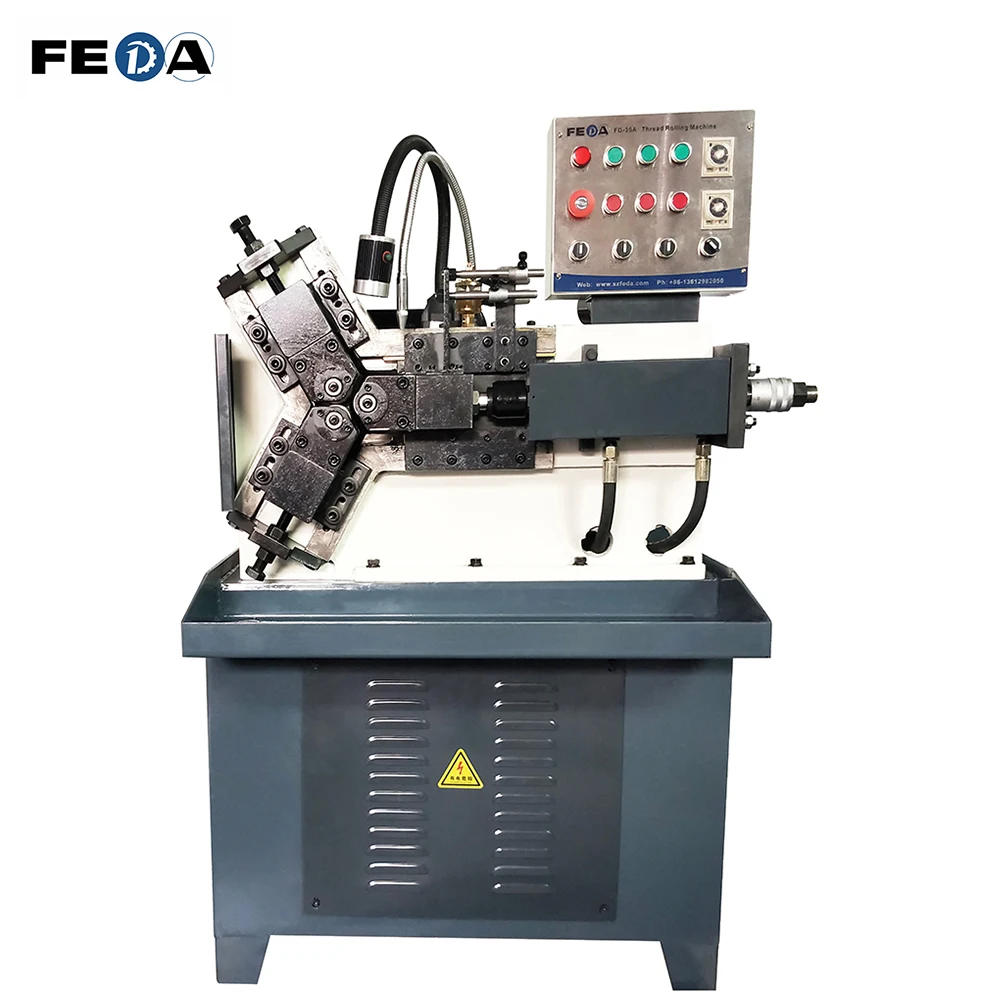 FEDA FD-30A automatic nail and screw making machines knurling machine eccentric screw pins machine