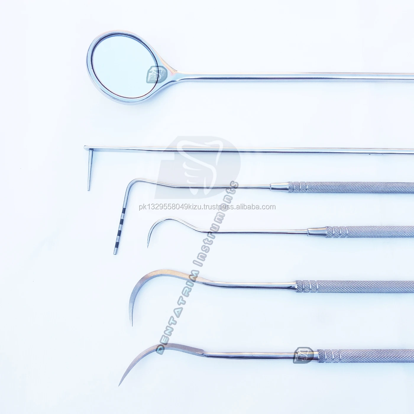 Лошадей пародонта набор ветеринарных стоматологического осмотра комплект из нержавеющей стали dentatrim инструменты DT-939 PK