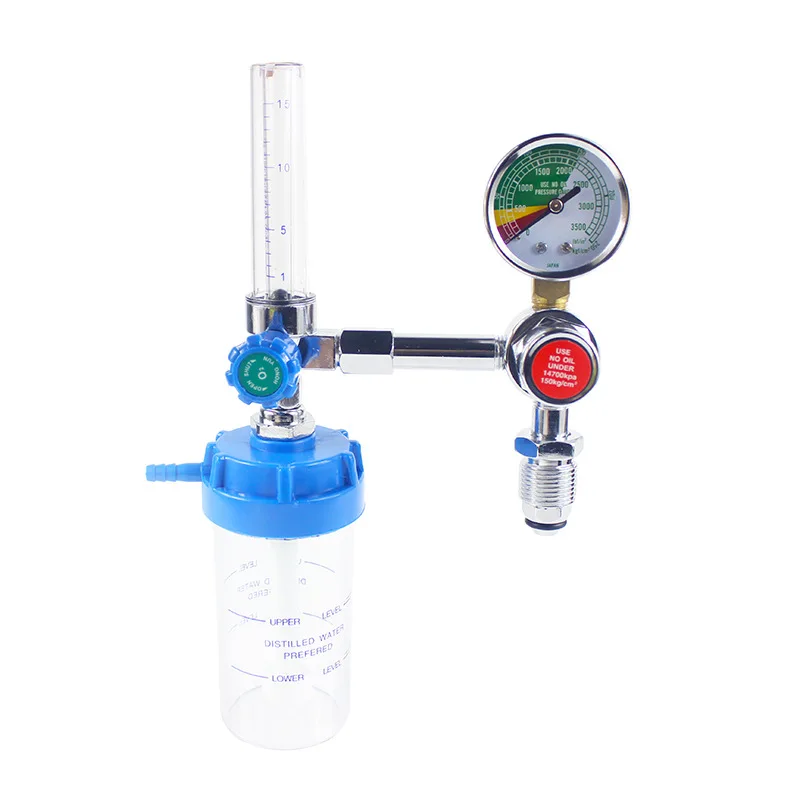 2022 KangWei Brass Manufacturer oxygen manometer acid regulators medical gas pressure regulator