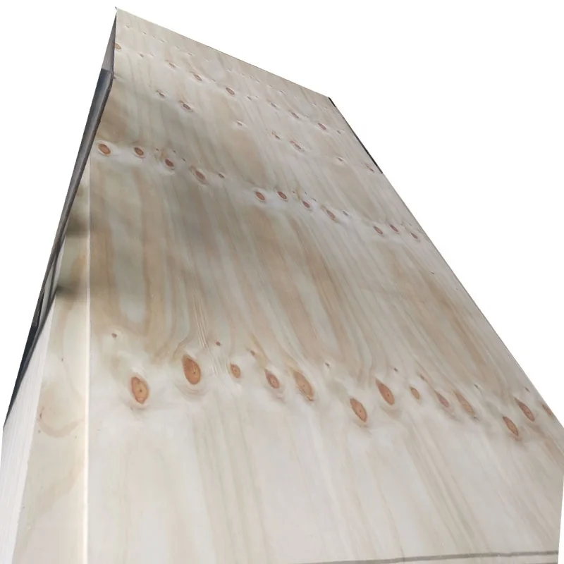 Modern Design E1 CDX Grade Pine Face Plywood with Poplar Core 3-Layer Cheap Sheet for Outdoor Use