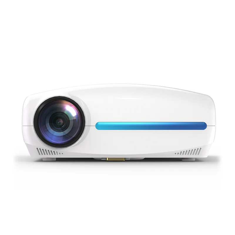 Вывешивать S4 проектор дешевый 1920x1080 Full HD 1080P Мини Портативный LCD LED андроид для дома и