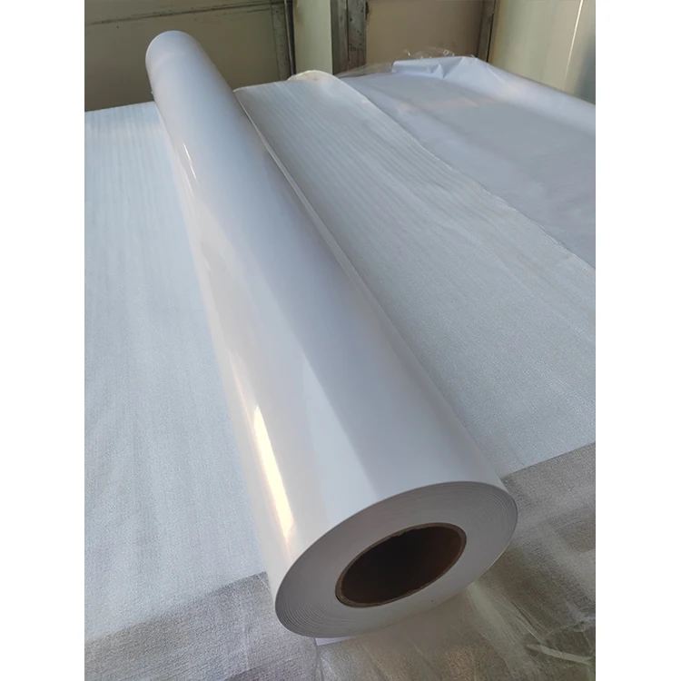 PVC Vinyl/Printable Vinyl/High Quality Glossy/Matte White PVC Self Adhesive Vinyl Film