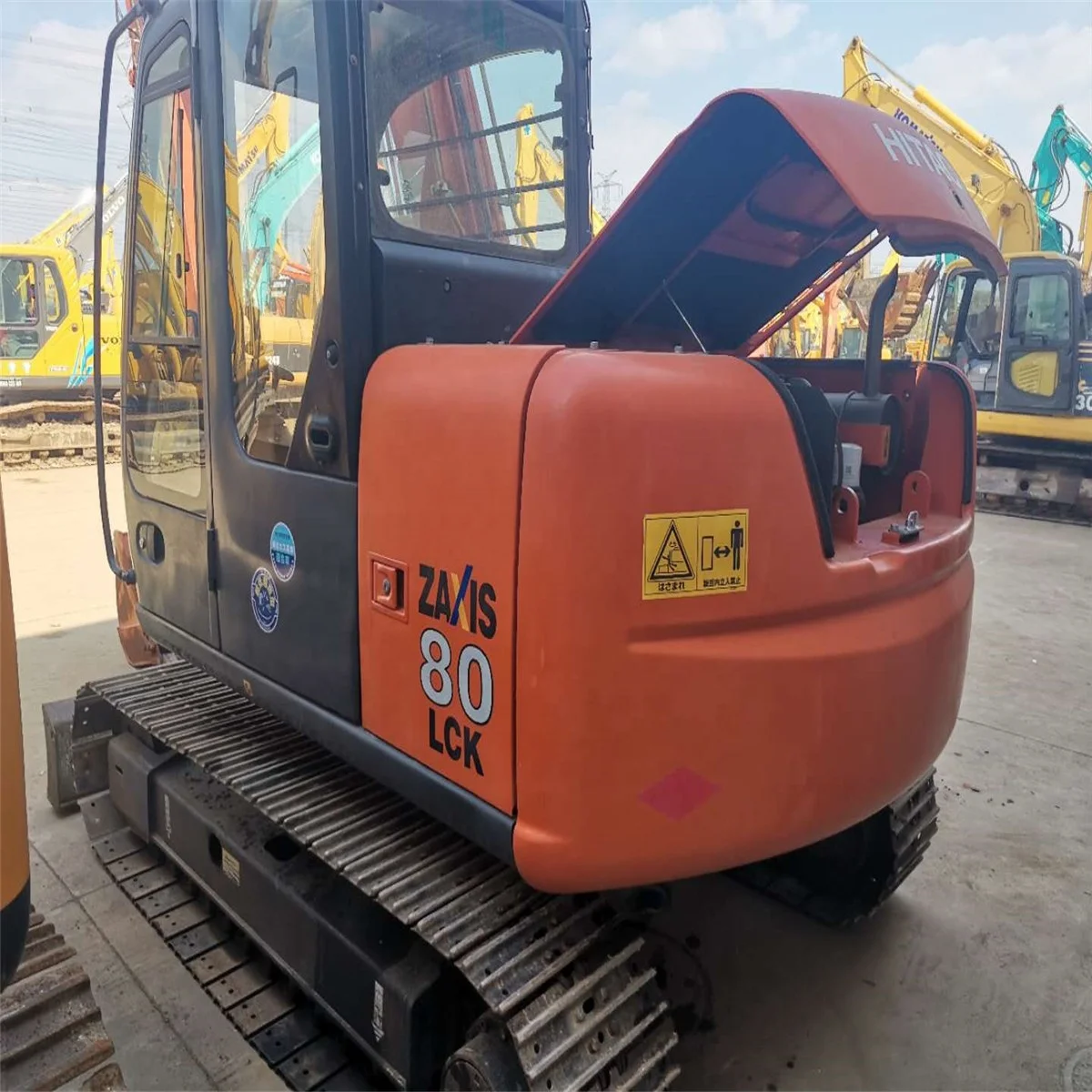 Japan made mini used hitachi zx80 excavator price 8 ton zaxis 80 reliable supplier