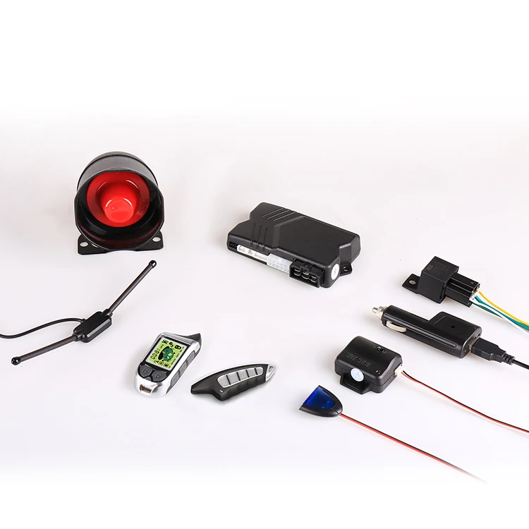 Противоугонный звуковой датчик движения приложения для смартфона двухсторонняя Автомобильная сигнализация удаленный запуск двигателя Автомобильная сигнализация