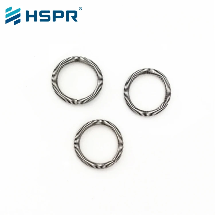 Huihuang Factory Supply  OEM Elastic Stainless Steel Circle Oil Seal Circle Shape O ring Garter Spring