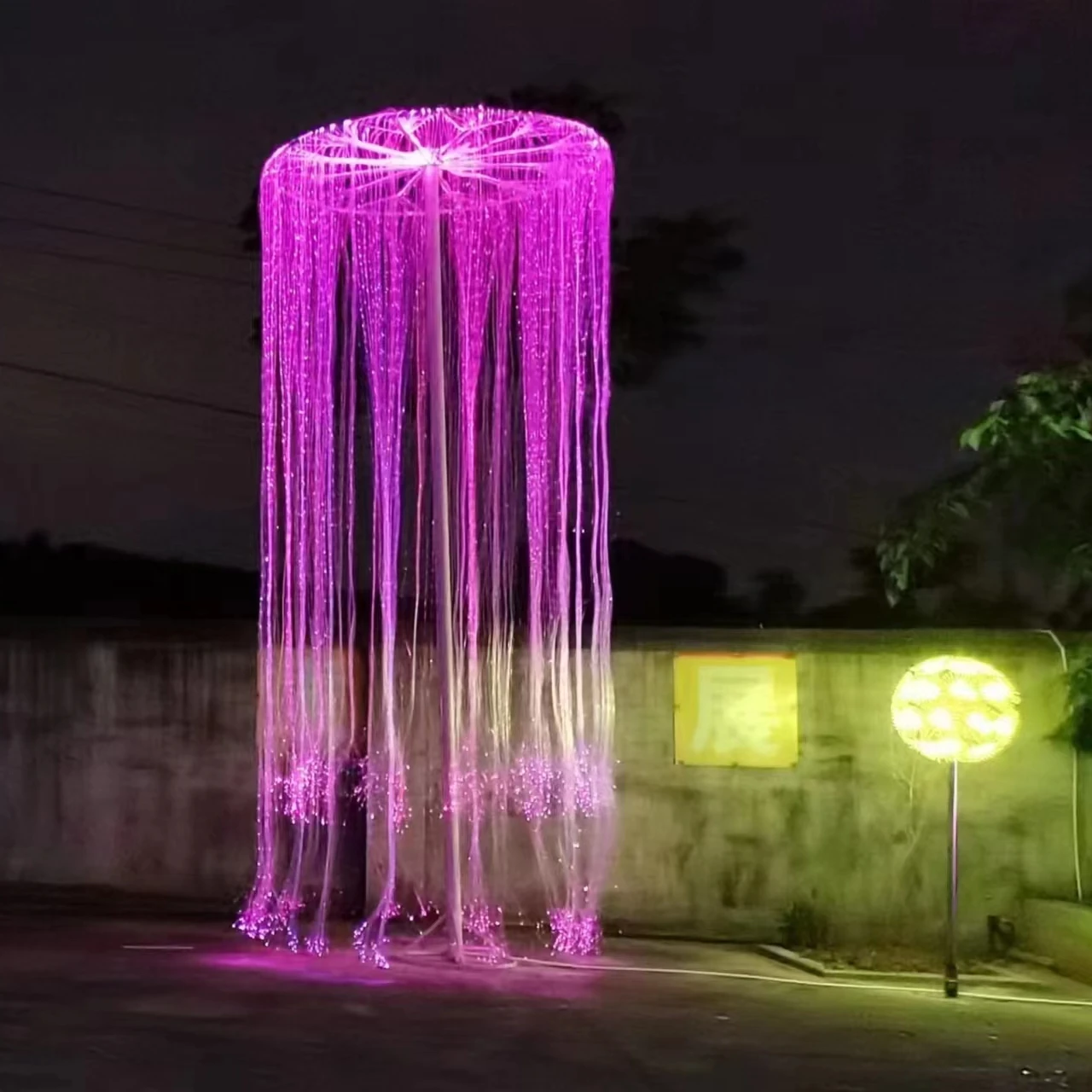 0.75mm*300pcs*3m plastic optical fiber bundle with RGBW 6W IP65 light source car/home LED fiber optic light starlight headliner