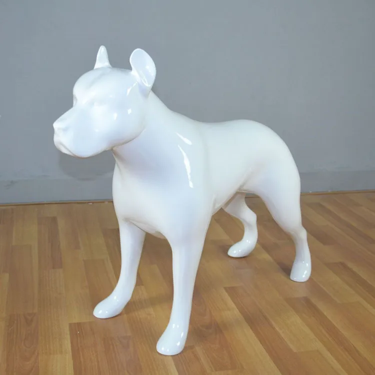 customized animal dog mannequin pet menichini for window display