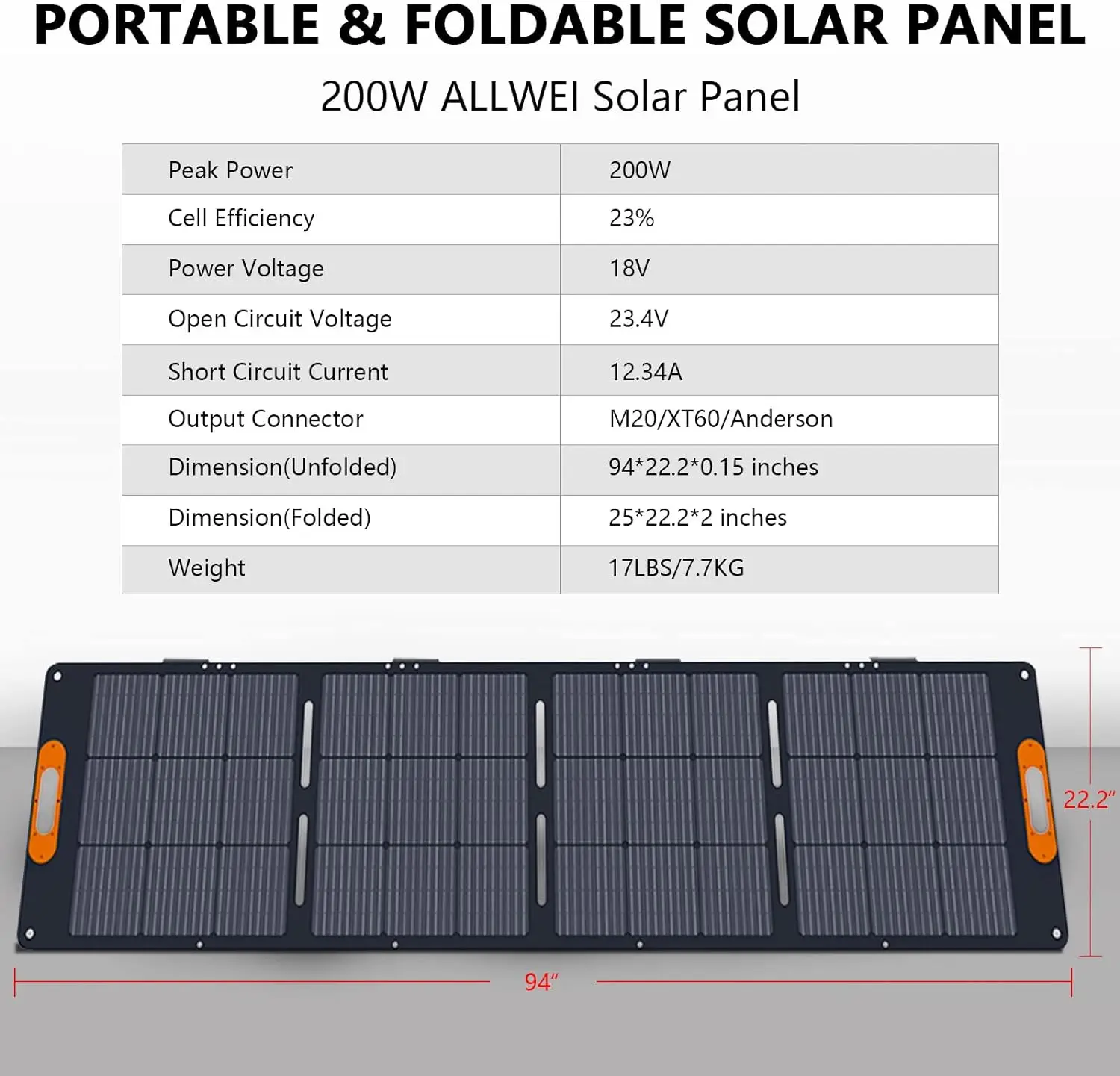 High Efficiency100W 200W 300W 400W 12V/18V RV Camping Portable Folding Solar Panel Blanket Foldable Solar Panel