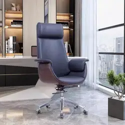 Foshan factory Wholesale office chair black leather swivel conference office chair with wheels