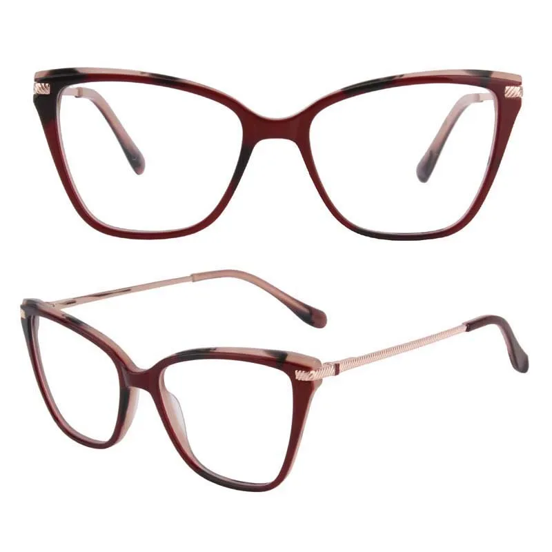 Fashion Cheap Ready double plating stainless steel optical frame