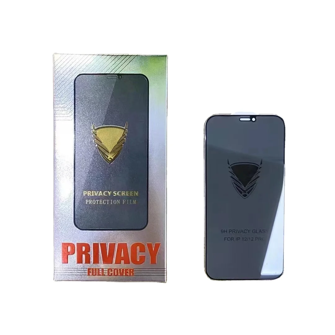 OG Golden Armor Privacy Anti-dust Anti-drop Anti-oil Full Cover High Quality Superd Crafts Tempered Glass For iPhone 14 13 12