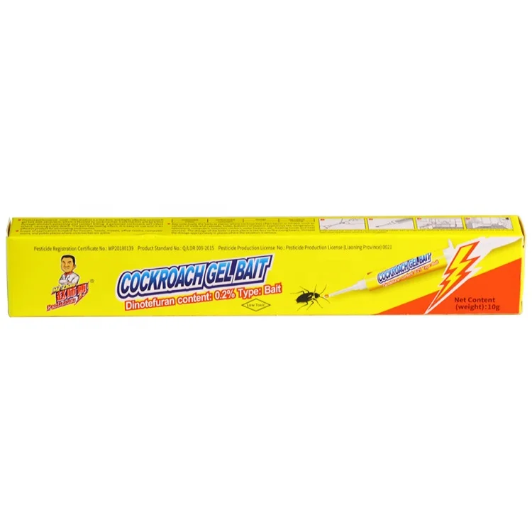 Eco-friendly cockroach kill Insect Killer Cockroach Gel Bait at the Wholesale Price