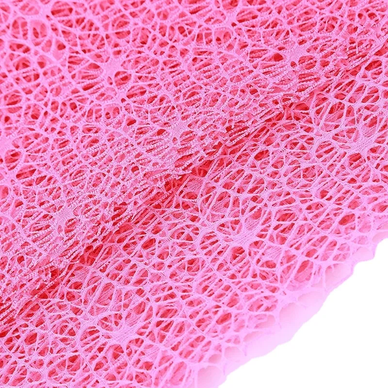 Korean Flower Bouquet Wrapping Paper Rose Waterproof Mesh Pink R Size 60*60cm Offset Printing Mixed Pulp Chemical Pulp Recycled