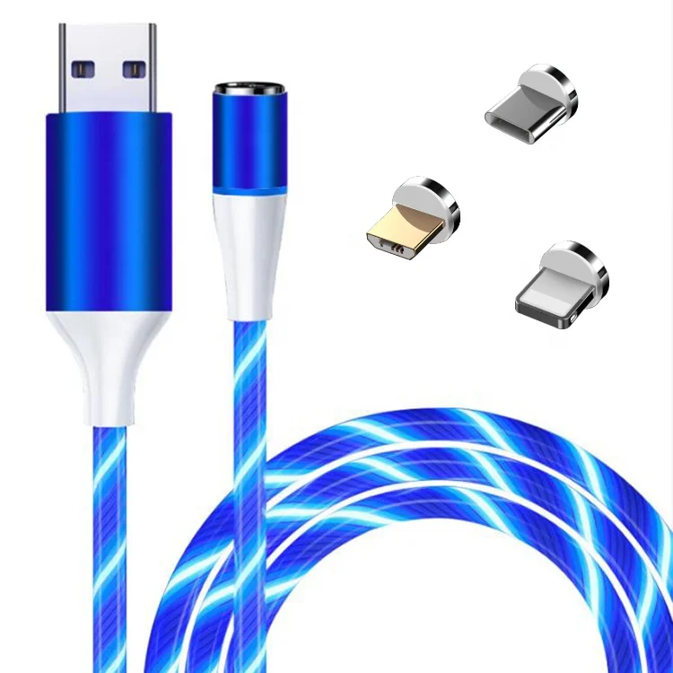 3 in 1 Magnetic Type C Cable For Iphone Charger