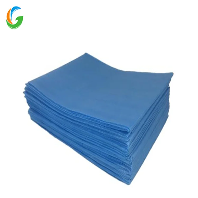 Golden Cheap Waterproof Spa Face Hole Bed Paper Sheets Non-Woven Fabric Fitted Disposable Massage Table Sheet Bed Cover