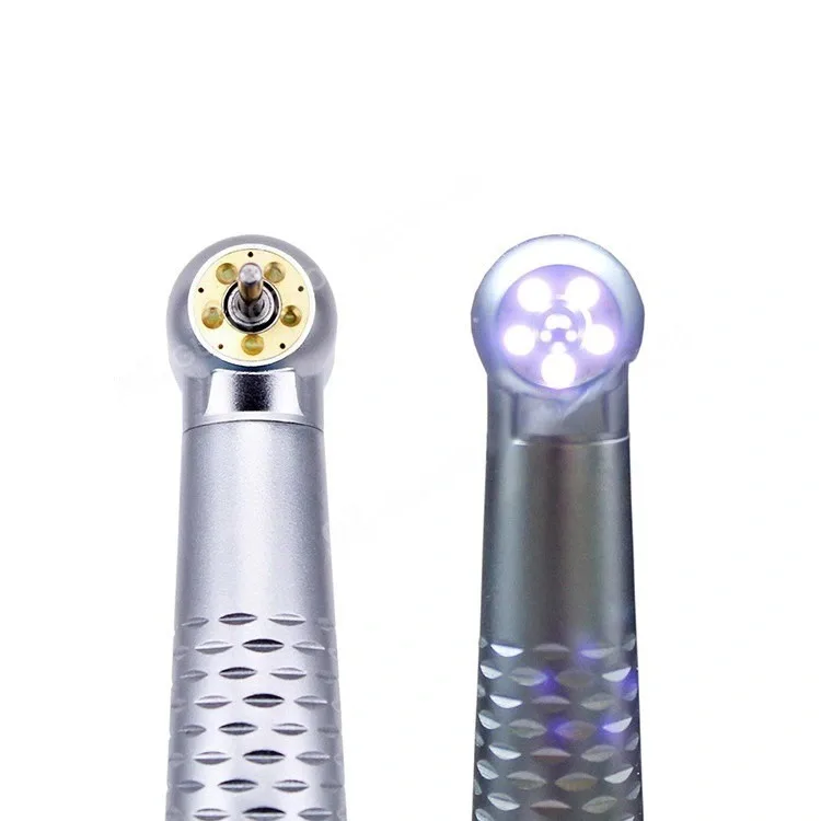 Super Bright Dental E-Generator 5 LED 5 Water Spray Shadowless Handpiece With Warranty Ceramic Bearing Cartridge Air Turbine